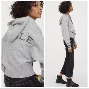 COPY - PRINGLE x H&M Soft Gray Hoodie Size XS